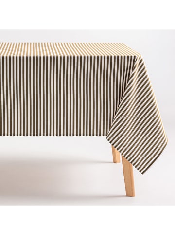 GAMUSI Tischdecke "Arenza" in Beige/ Grau