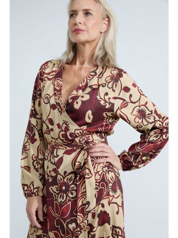 Josephine & Co Sukienka "Alise" w kolorze czerwono-żółtym