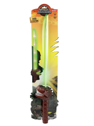 Toi-Toys Lichtschwert -T-Rex Dino - ab 4 Jahren (Überraschungsprodukt)