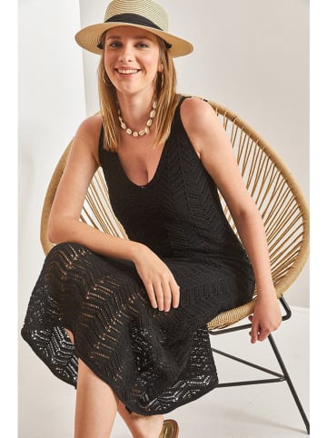 Bianco Lucci Kleid in Schwarz