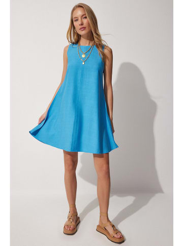 Happiness Istanbul Kleid in Hellblau