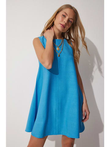 Happiness Istanbul Kleid in Hellblau