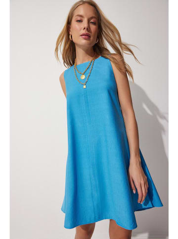 Happiness Istanbul Kleid in Hellblau