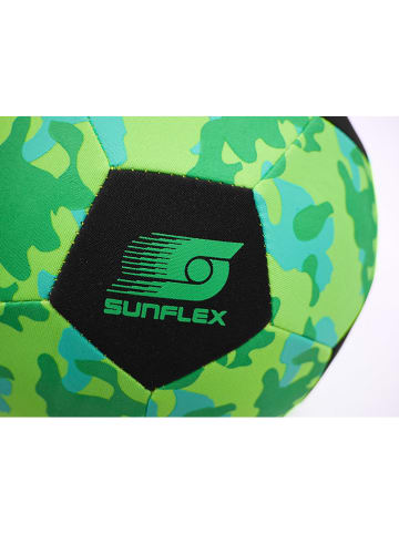 Sunflex Fußball in Grün/ Hellblau/ Schwarz