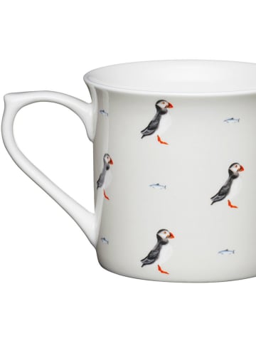 Mikasa Kubki (2 szt.) "Puffin" w kolorze biało-czarnym - 300 ml