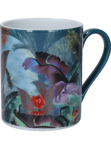 Mikasa Kop "Monkey" turquoise/rood - 350 ml