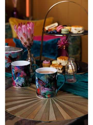 Mikasa Kop "Monkey" turquoise/rood - 350 ml