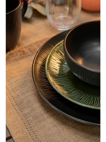 Mikasa 2-delige set: jute placemats beige - (L)45 x (B)35 cm