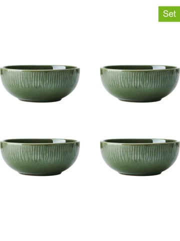 Mikasa 4-delige set: mueslikommen groen - Ø 15 cm
