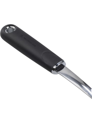 MasterClass Tranchiergabel in Silber/ Schwarz - (L)32 cm