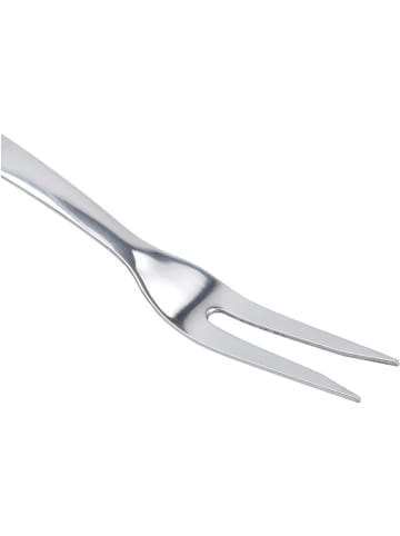 MasterClass Tranchiergabel in Silber/ Schwarz - (L)32 cm