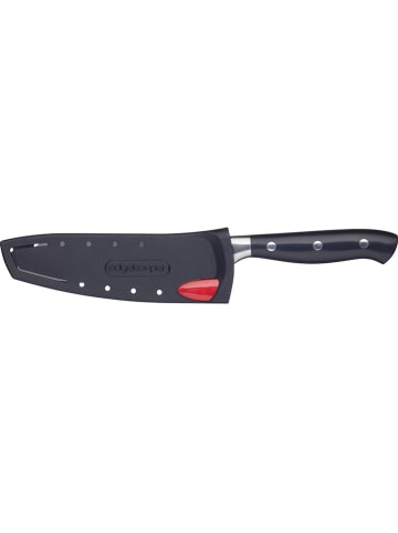 MasterClass Nóż santoku w kolorze czarnym - dł.12 cm