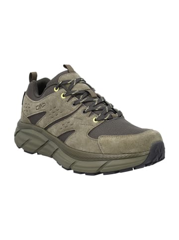 CMP Skórzane buty trekkingowe "Kamsel" w kolorze khaki