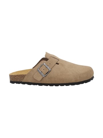 CMP Leder-Clogs "Navarro" in Hellbraun