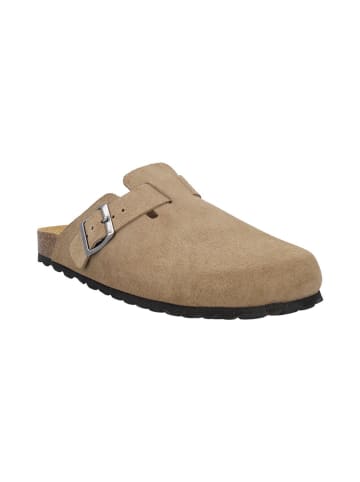 CMP Leder-Clogs "Navarro" in Hellbraun