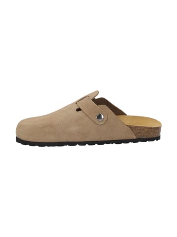 CMP Leder-Clogs "Navarro" in Hellbraun
