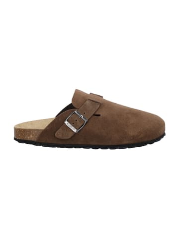 CMP Leder-Clogs "Navarro" in Hellbraun