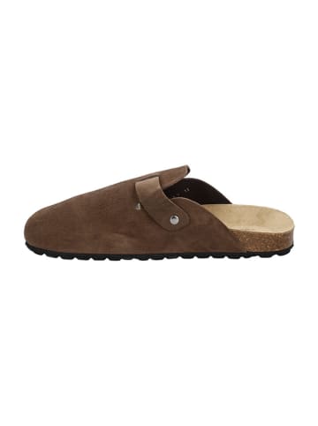 CMP Leder-Clogs "Navarro" in Hellbraun