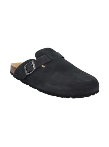 CMP Leren clogs "Navarro" zwart