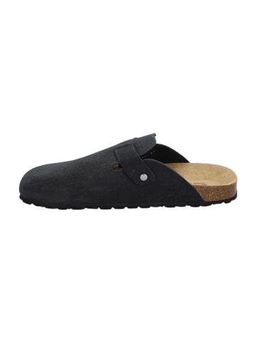 CMP Leren clogs "Navarro" zwart