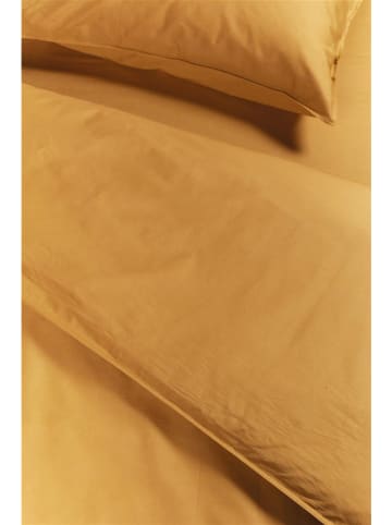 Beddinghouse Beddengoedset "Uni" mosterdgeel