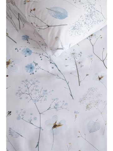 Beddinghouse Bettwäsche-Set ''Emeli'' in Weiß/ Hellblau