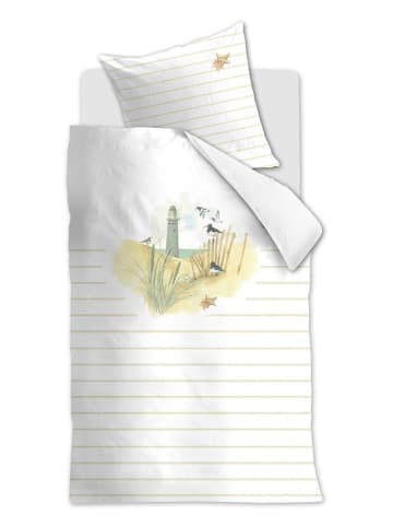 Beddinghouse Beddengoedset "Summer Tide" wit/beige