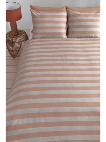 Beddinghouse Beddengoedset "Bold Stripe" oranje/crème