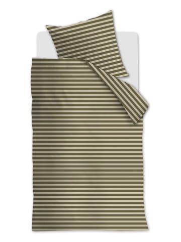 Beddinghouse Flanellen beddengoedset "Pyjamas" kaki