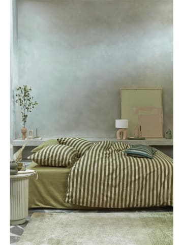 Beddinghouse Flanellen beddengoedset "Pyjamas" kaki