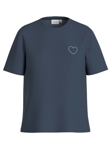 Vila Shirt in Dunkelblau