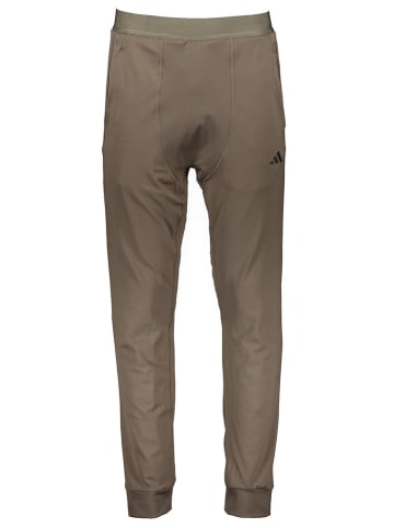 adidas Spodnie sportowe w kolorze jasnobrązowym