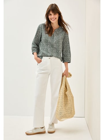 Cecil Blouse groen/wit