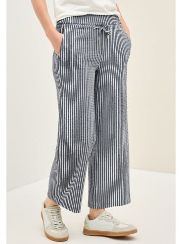 Cecil Broek blauw/wit