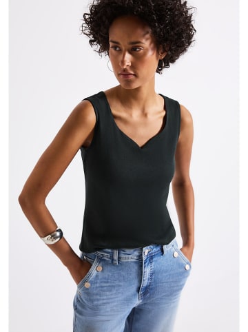 Street One Top in Dunkelblau