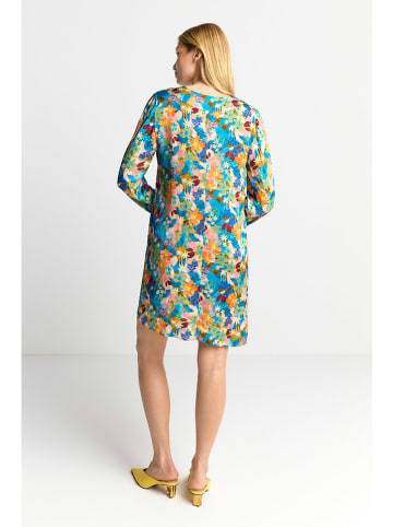 Rich & Royal Sukienka w kolorze turkusowo-pomarańczowym