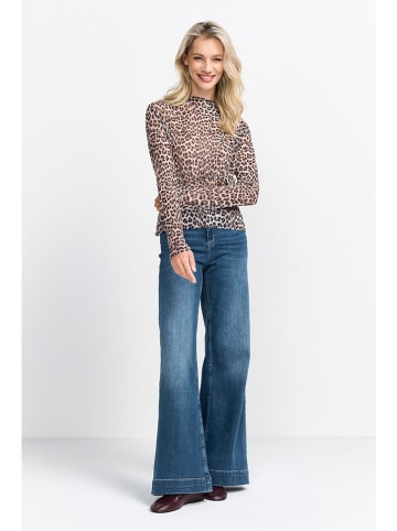 Rich&Royal Koszulka w kolorze beżowo-brązowym