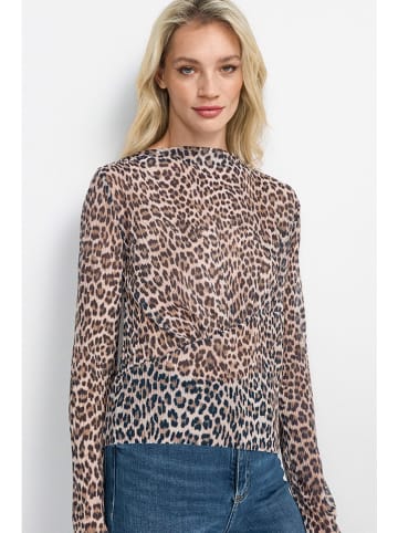 Rich&Royal Longsleeve in Beige/ Braun