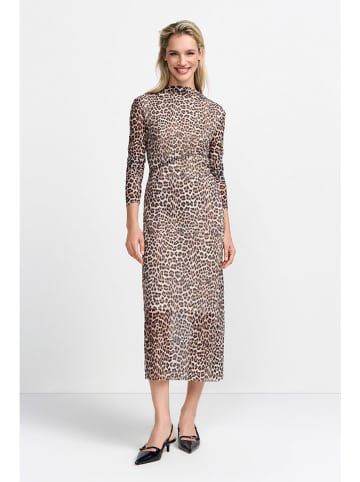 Rich&Royal Kleid in Beige/ Braun