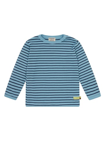 loud + proud Longsleeve lichtblauw/donkerblauw