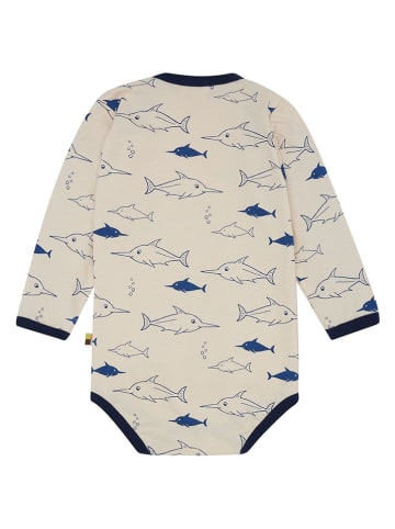 loud + proud Romper donkerblauw/crème