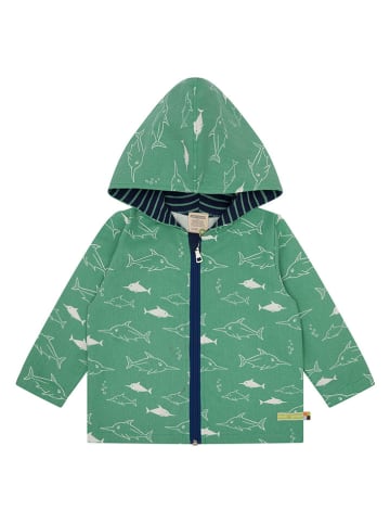 loud + proud Jas groen/wit