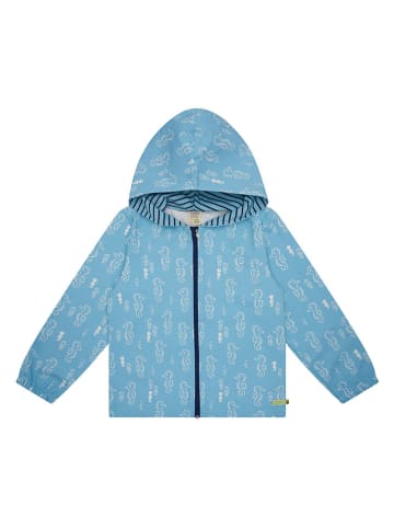 loud + proud Jacke  in Hellblau/ Weiß