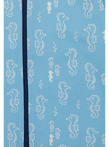 loud + proud Jacke  in Hellblau/ Weiß