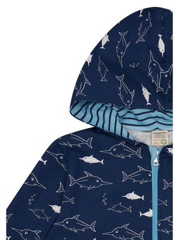 loud + proud Jas donkerblauw/wit