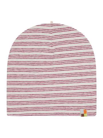 loud + proud Beanie wit/roze