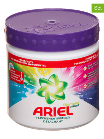ARIEL 3er-Set: Fleckenentferner-Pulver "Color", je 500 ml