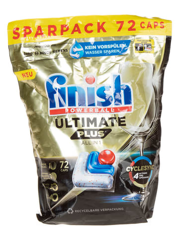 finish Spülmaschinentabs "Ultimate Plus", 72 Stück