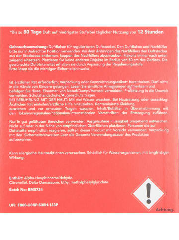 Fresh & More 2er-Set: Raumduft-Nachfüller "Red Raspberry", je 20 ml