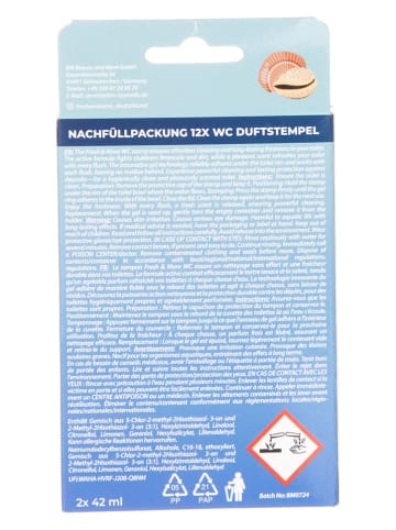 Fresh & More 4er-Set: WC-Duftstempel "Ocean Escape", je 2x 42 ml